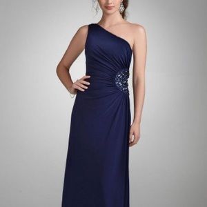 Navy blue size 4 David’s Bridal Gown